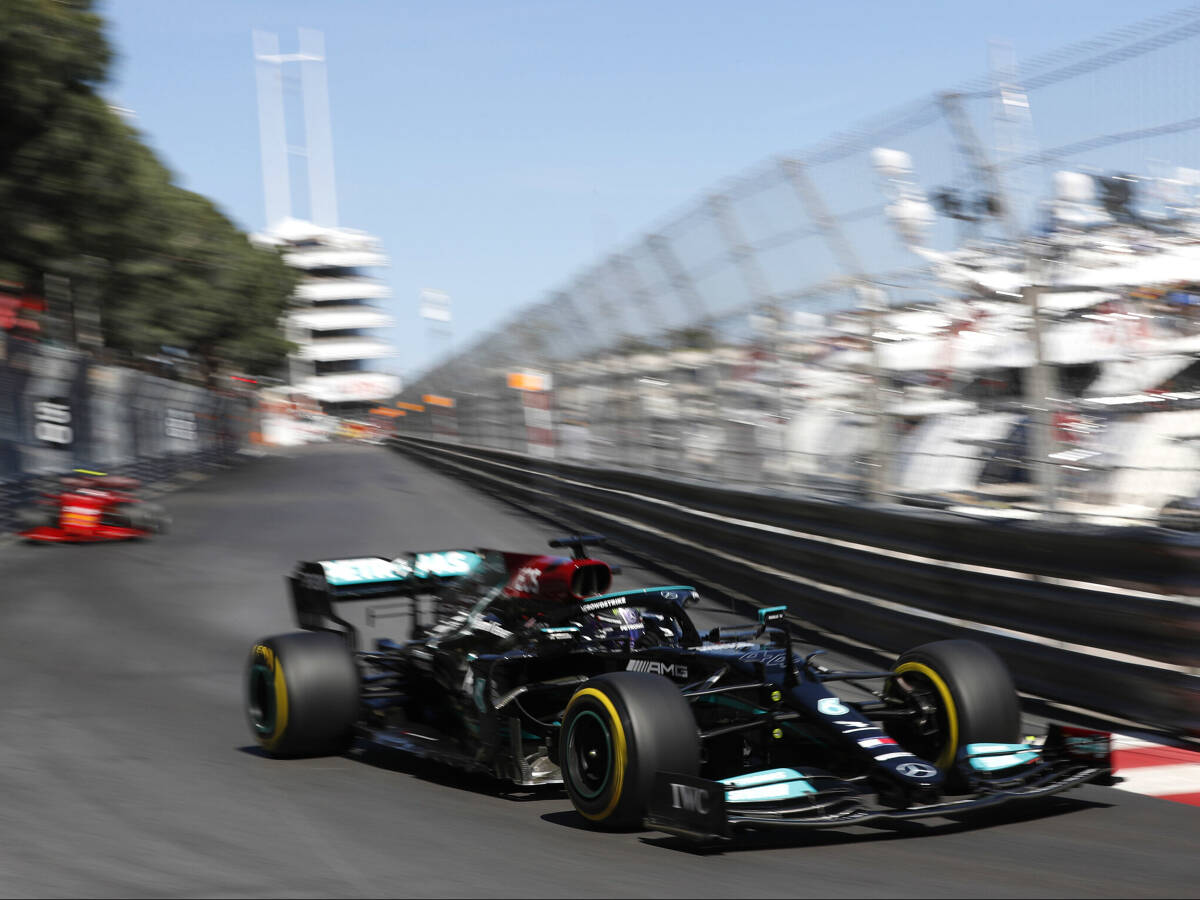 Foto zur News: Überrascht von Ferrari: Mercedes am Donnerstag in Monaco auf P3 #AND# P5