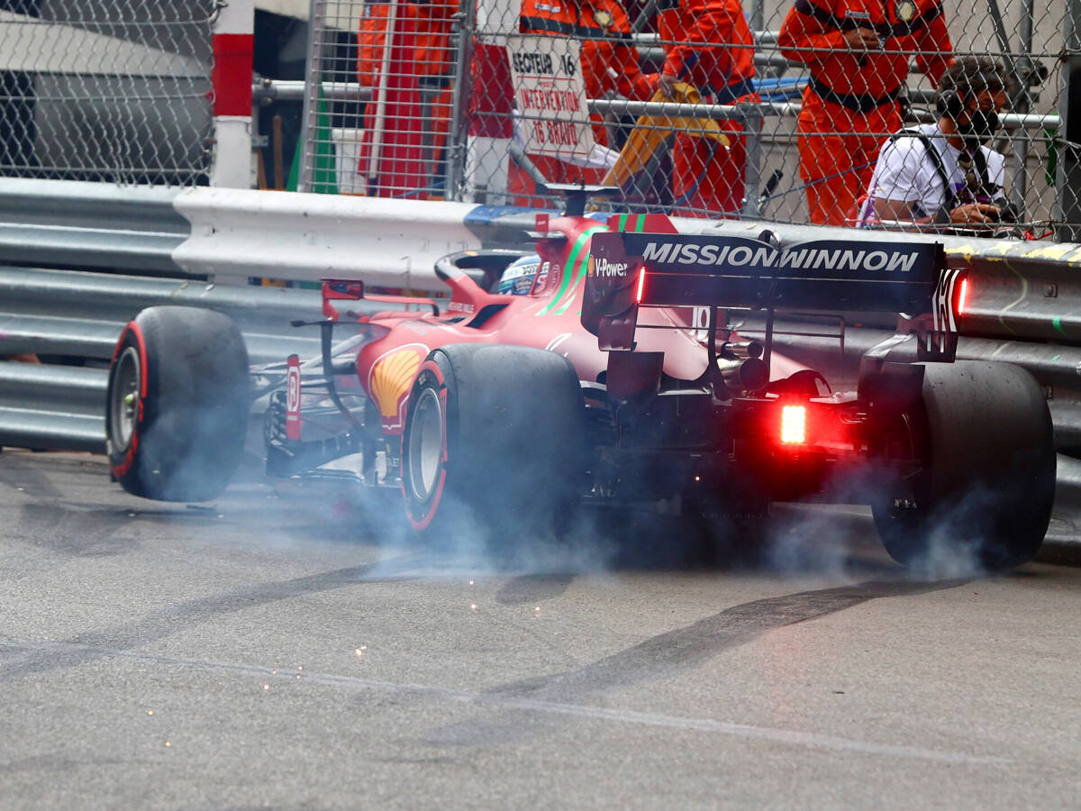 Foto zur News: Leclerc nach Monaco-Aus enttäuscht: "Das ist schwierig zu schlucken"