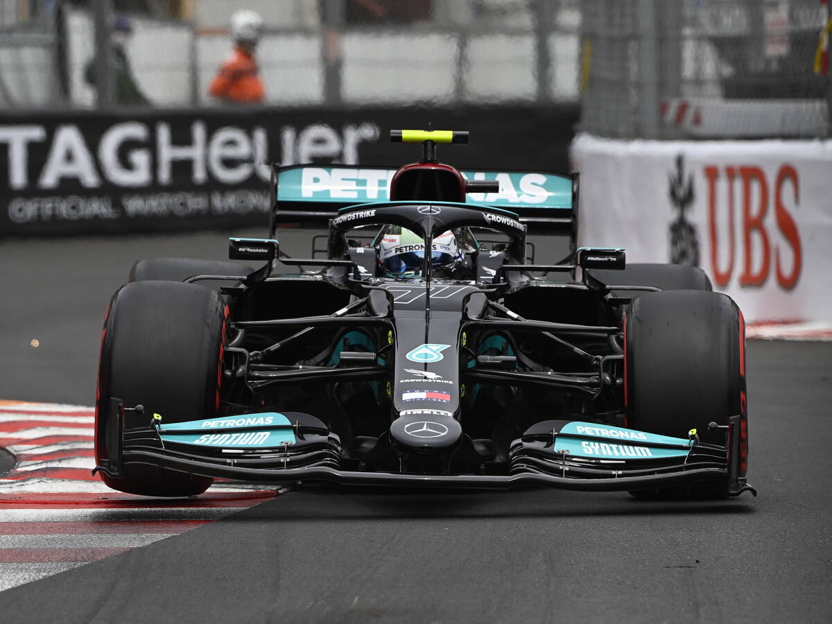 Foto zur News: Mercedes-Computer: Bottas wäre auf Monaco-Pole gefahren