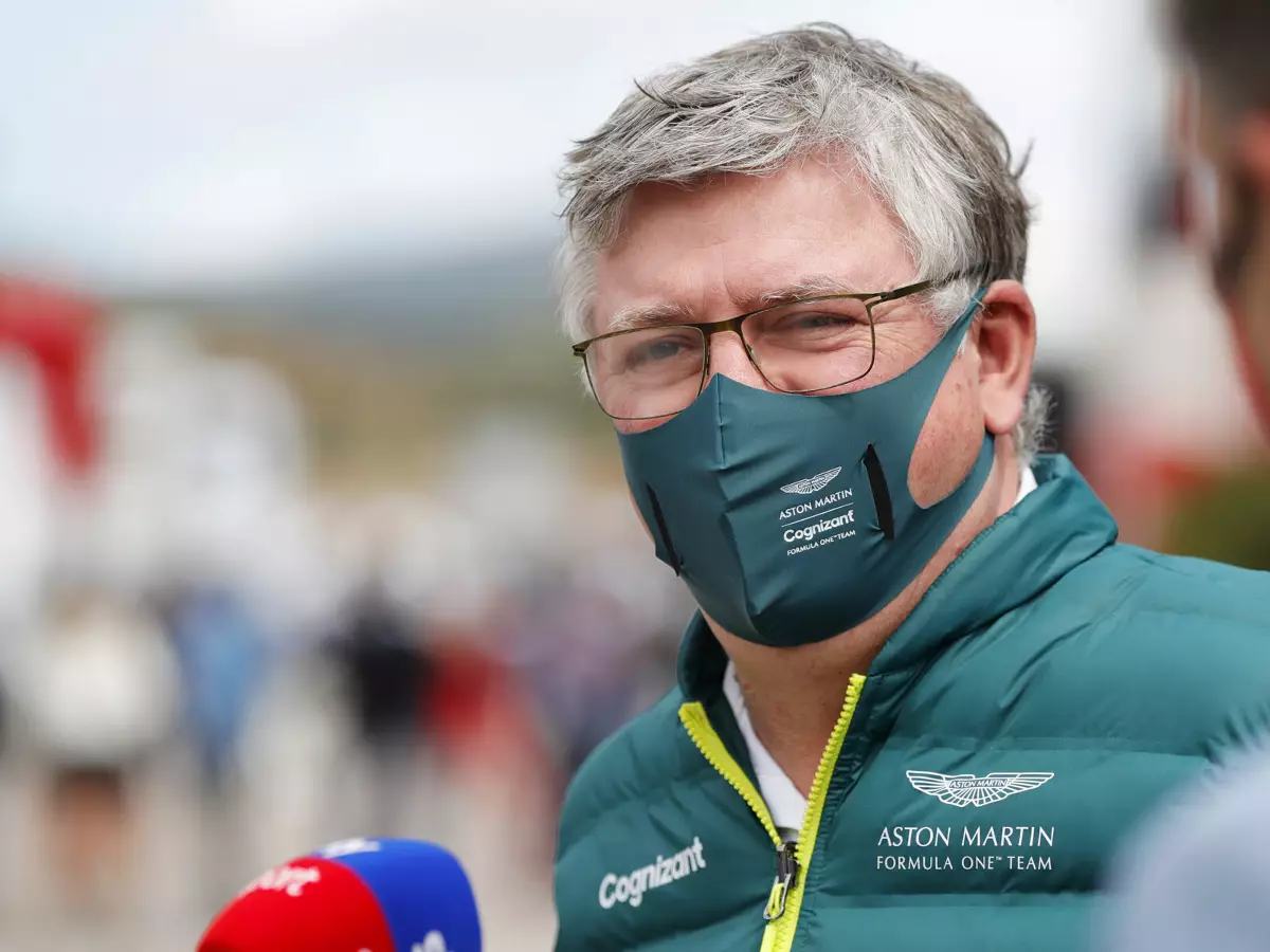 Otmar Szafnauer Foto zur News: Vor "Flexiwings"-Debatte in Baku: Aston Martin bietet FIA Hilfe an