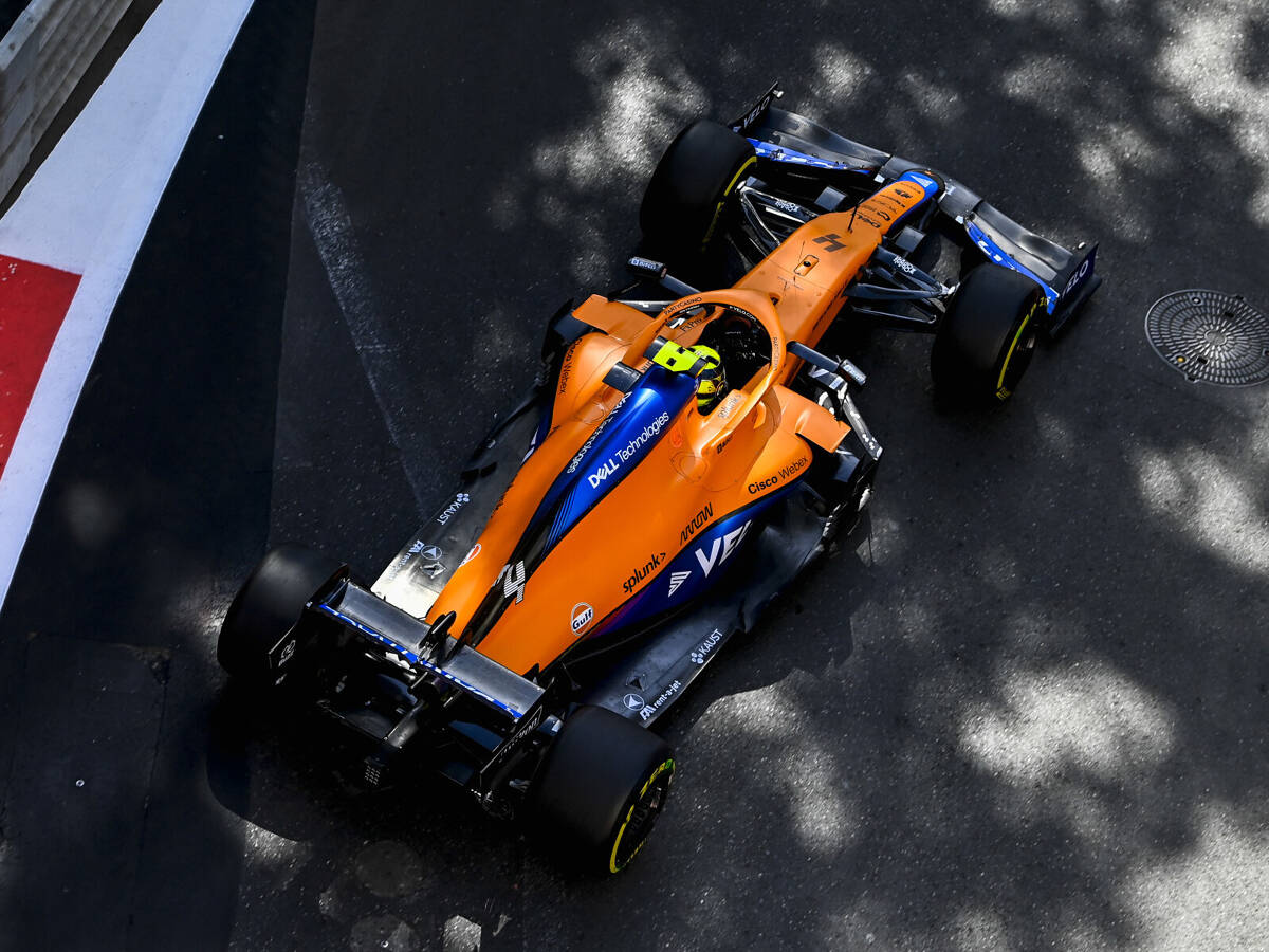 Foto zur News: Lando Norris: Ferrari liegt "ziemlich weit" vor McLaren