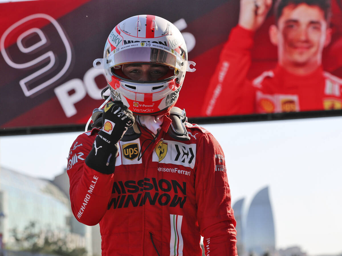 Foto zur News: F1-Qualifying Baku 2021: Crash bringt Leclerc erneut die Pole!