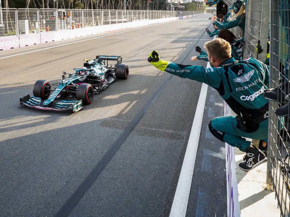Foto zur News: Vettel: Baku-Podium täuscht über verpasste Strategiechance hinweg