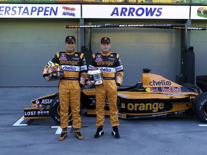Enrique Bernoldi, Jos Verstappen Foto zur News: Ex-Teamkollege von Jos Verstappen erinnert sich: Es herrschte Funkstille