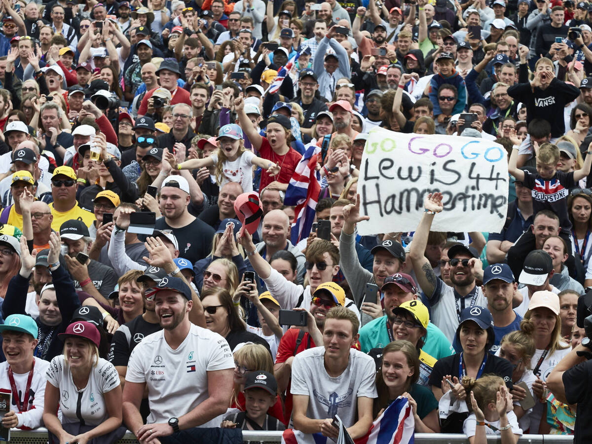 Foto zur News: Silverstone: Wohl deutlich weniger Fans als erhofft