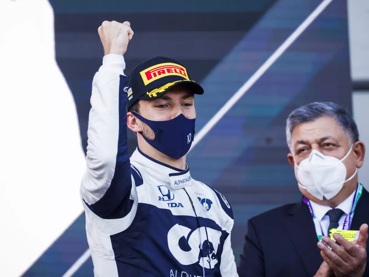 Pierre Gasly Foto zur News: Tost: Gasly jetzt einer der "absoluten Spitzenfahrer"