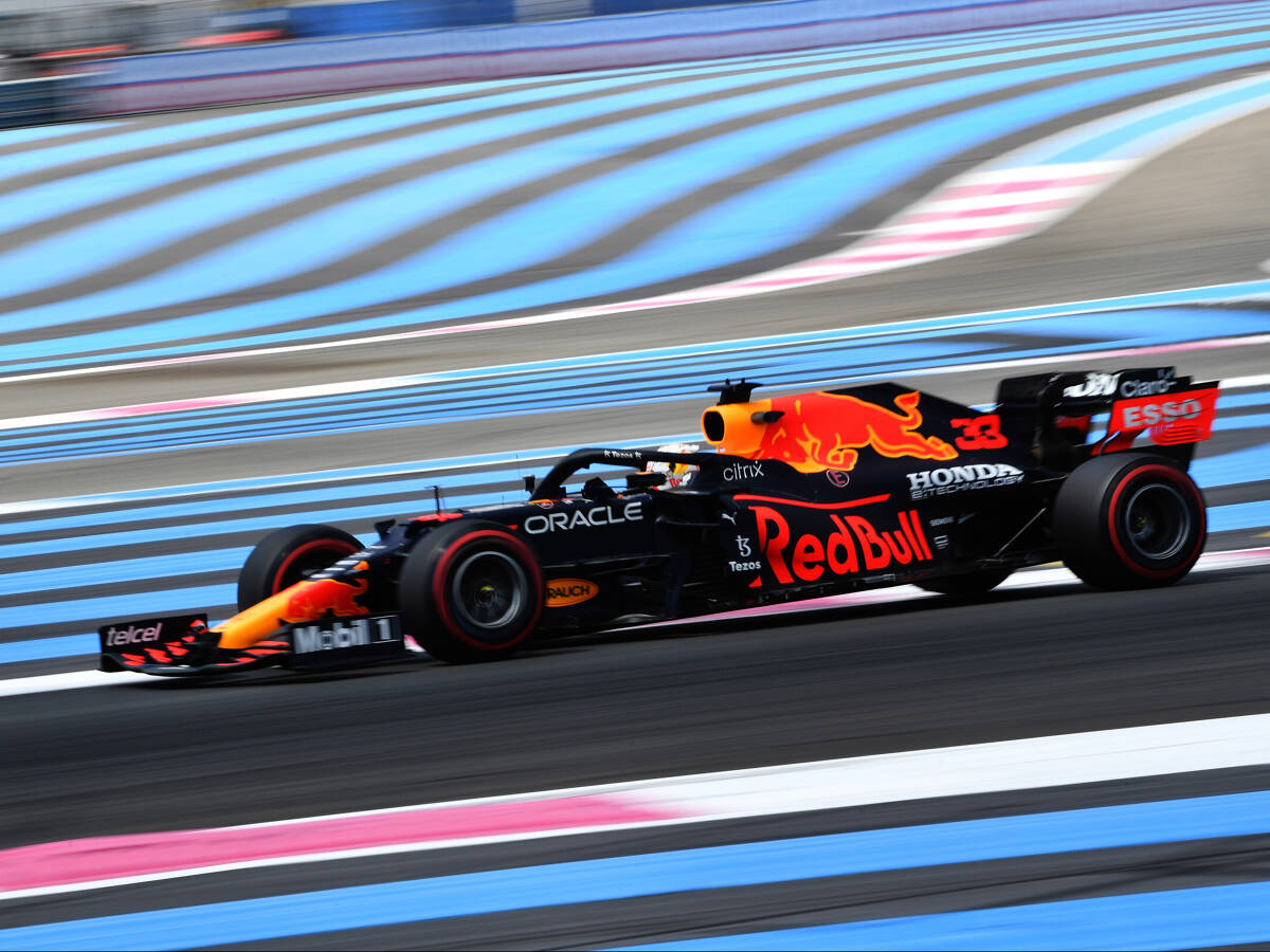 Foto zur News: F1-Training Frankreich 2021: 0,008 Sekunden Vorsprung für Verstappen