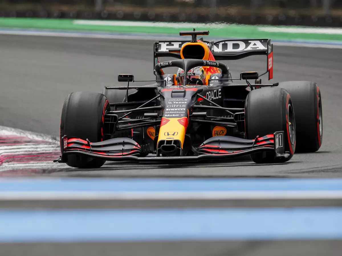 Max Verstappen im Training zum Grand Prix von Frankreich in Le Castellet (Circuit Paul Ricard) 2021 Foto zur News: F1-Qualifying Frankreich 2021: Verstappen erobert Poleposition!