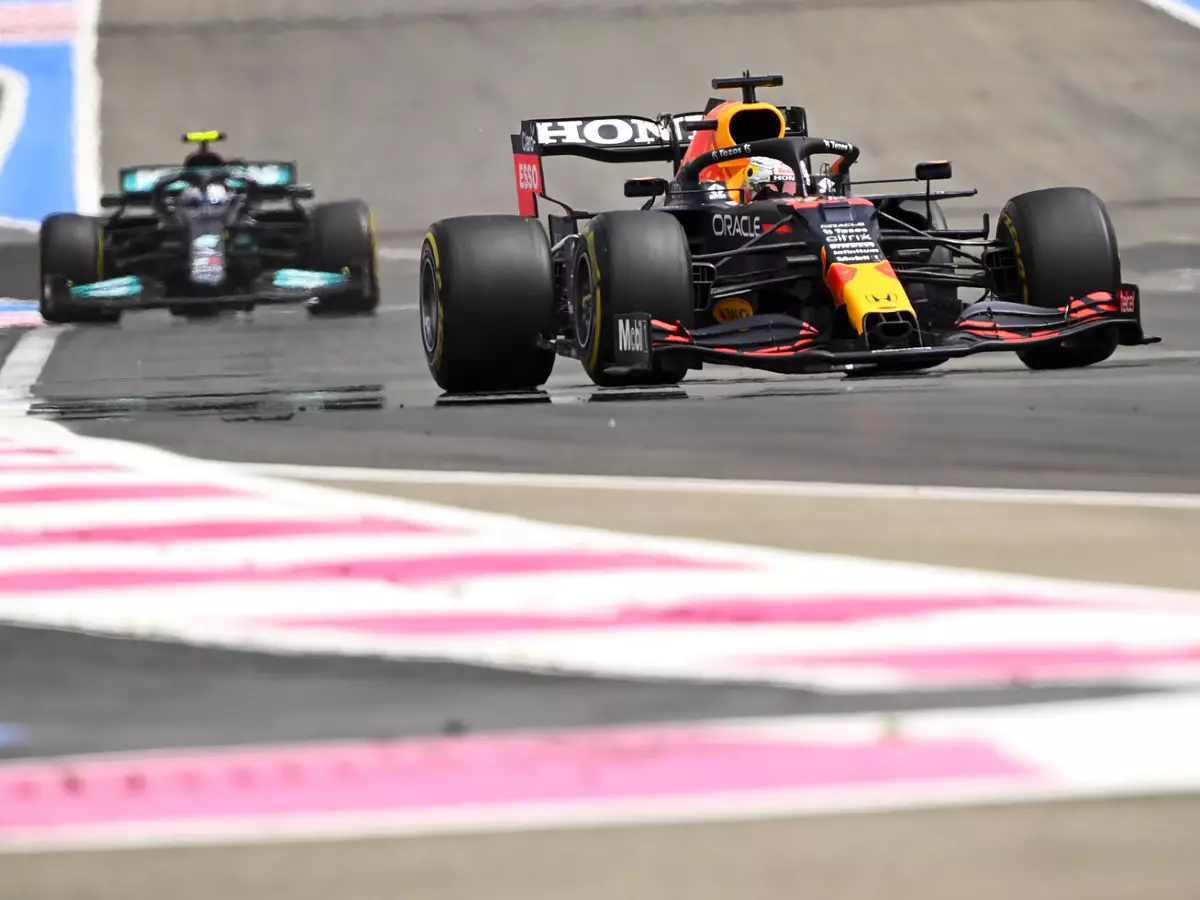 Foto zur News: F1-Rennen Frankreich 2021: Verstappen ringt Hamilton nieder!