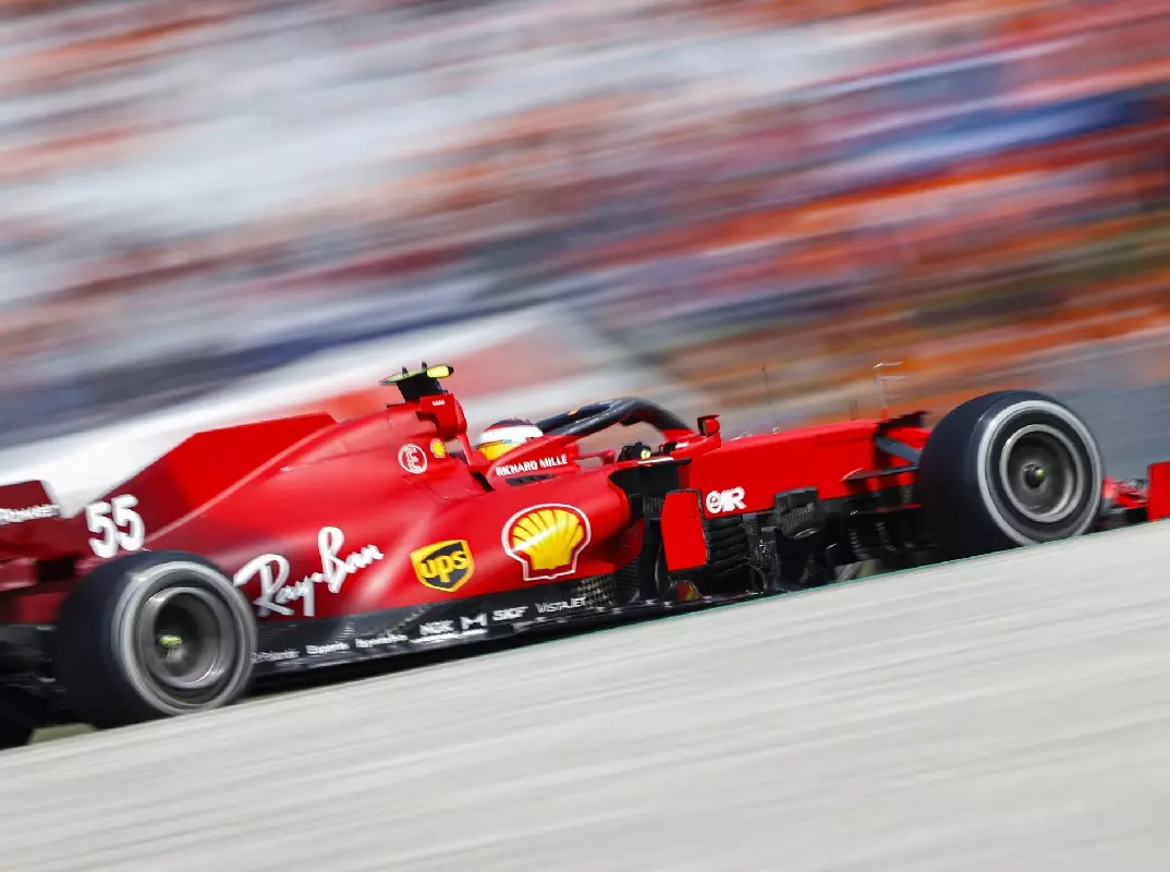 Carlos Sainz (Ferrari) beim Österreich-Grand-Prix der Formel 1 auf dem Red-Bull-Ring in Spielberg Foto zur News: Mattia Binotto: Red-Bull-Ring "nicht die beste Strecke" für Ferrari