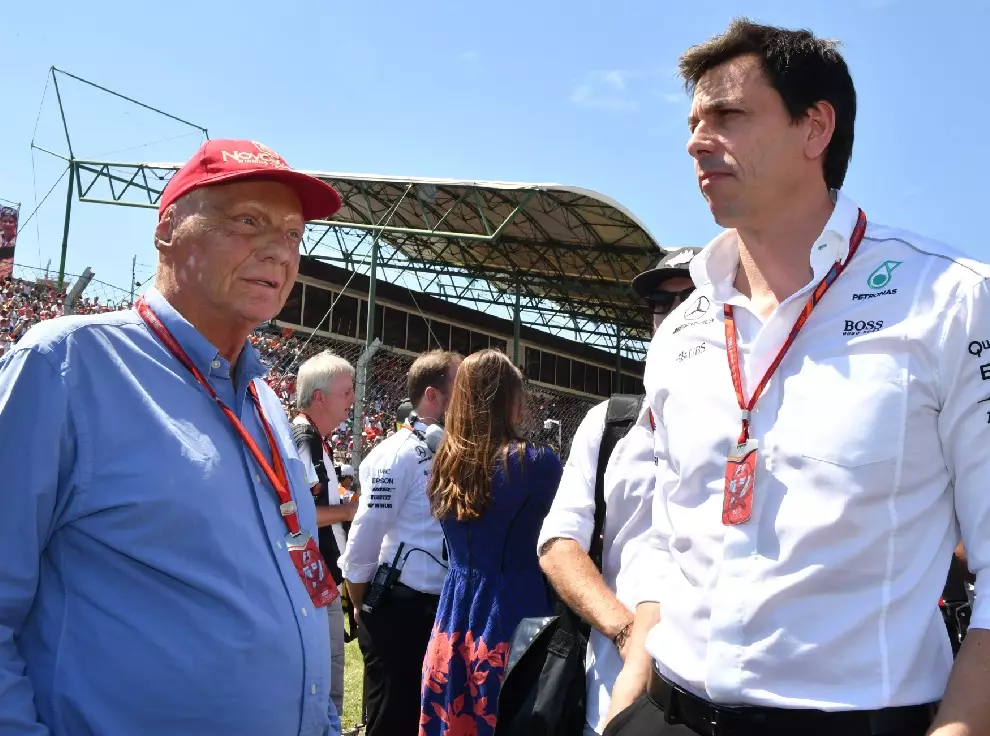 Foto zur News: Anschiss für die Piloten im Flieger: Was Niki Lauda von Toto Wolff gelernt hat