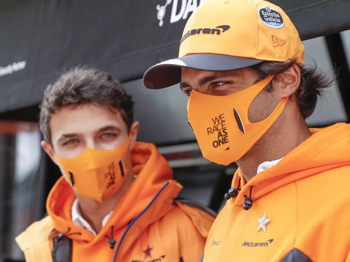 Foto zur News: Lando Norris: Darum hatte er mehr Spaß mit Sainz als mit Ricciardo