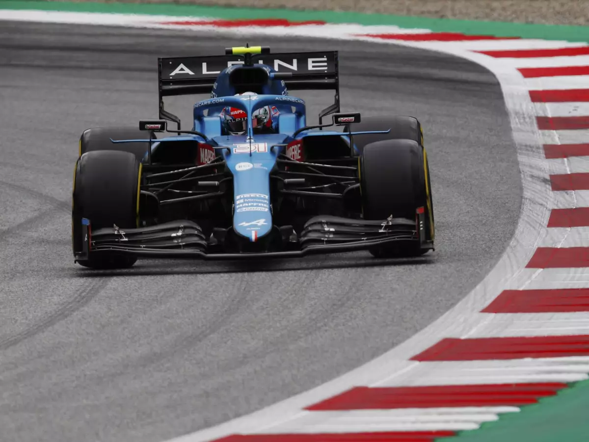 Foto zur News: Neues Alpine-Chassis für Esteban Ocon beim britischen Grand Prix