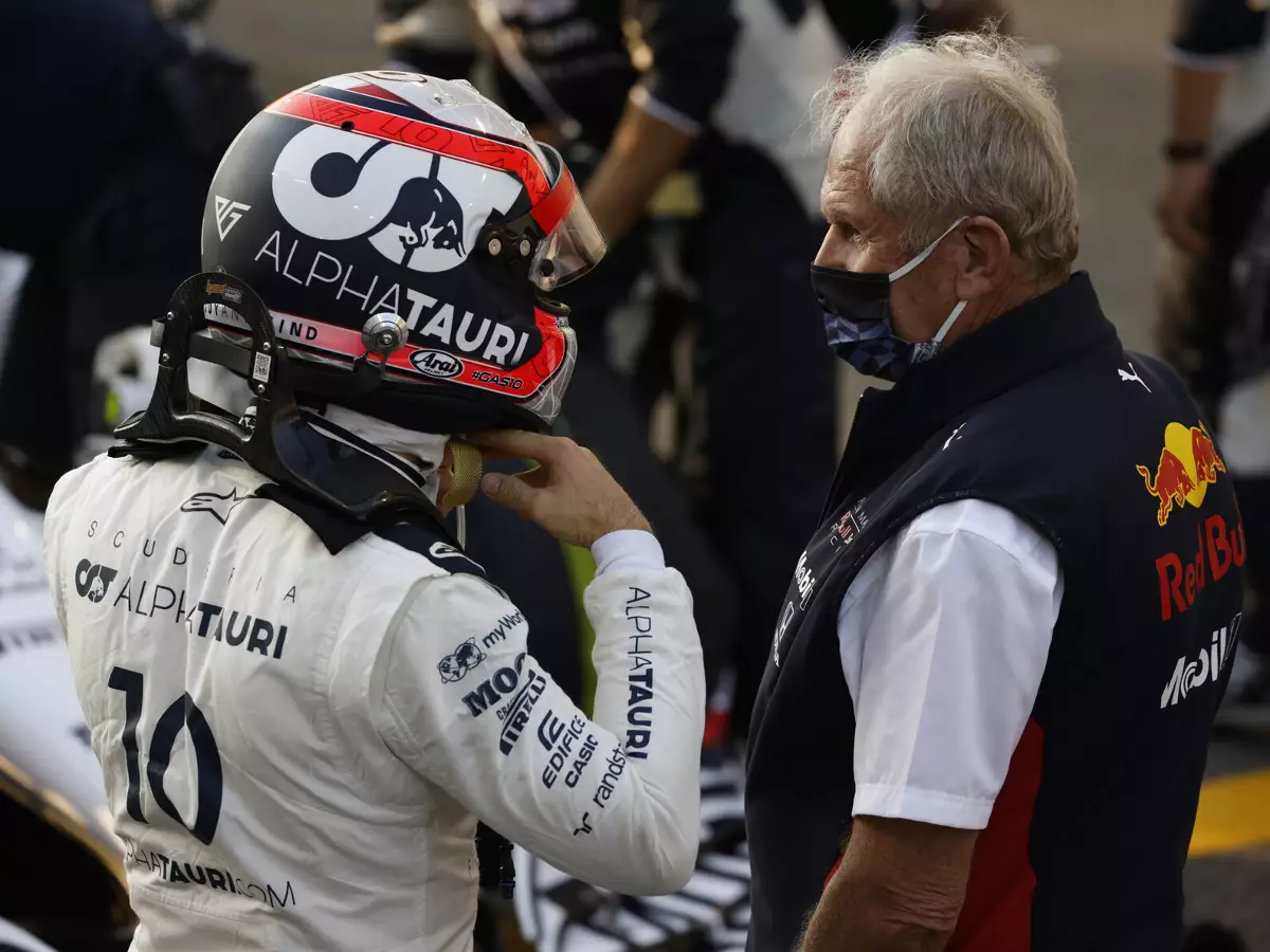 Foto zur News: Gasly und die ungewisse Zukunft: Gespräch mit Marko in Spielberg