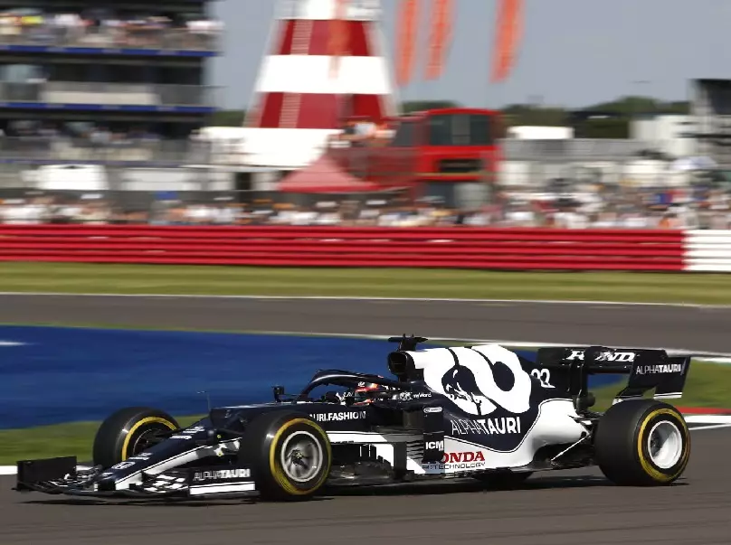Yuki Tsunoda (AlphaTauri) beim Großen Preis von Großbritannien der Formel 1 in Silverstone Foto zur News: Yuki Tsunoda: Reifenmanagement der Schlüssel für Punkte