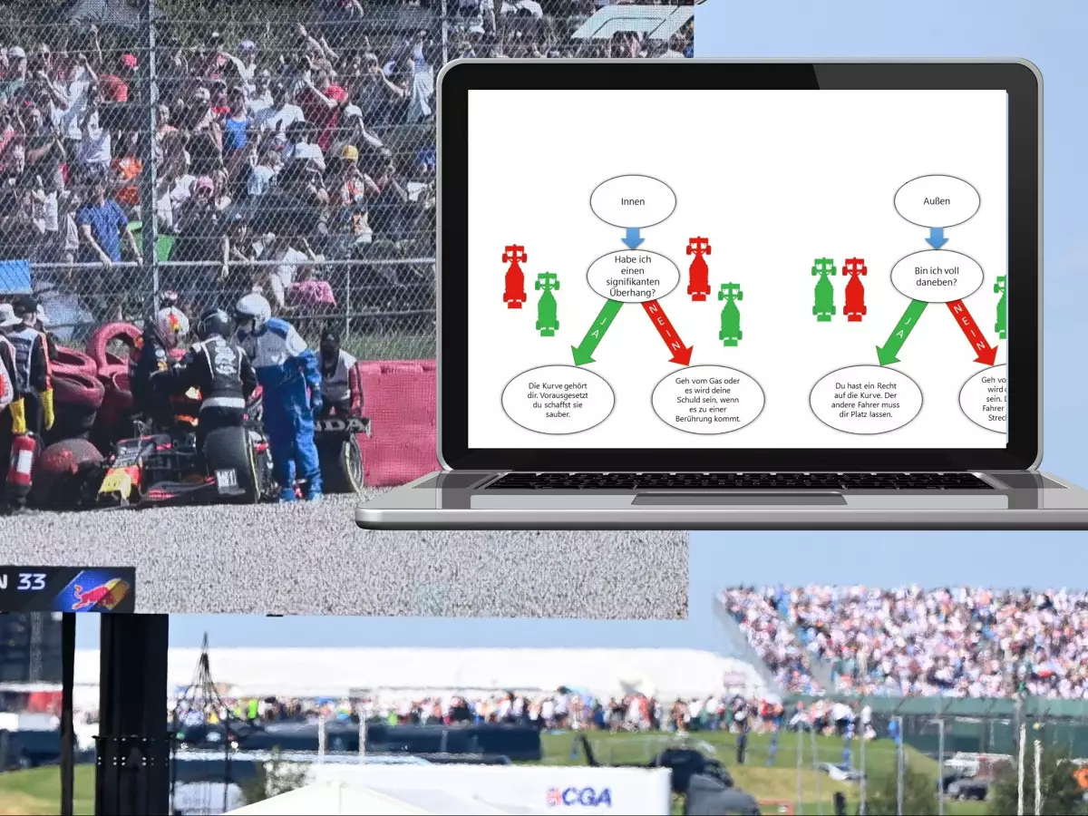 Diagramm Überholmanöver Toto Wolff Foto zur News: Mysteriös: Wolffs Überholdiagramm wirft neue Fragezeichen auf