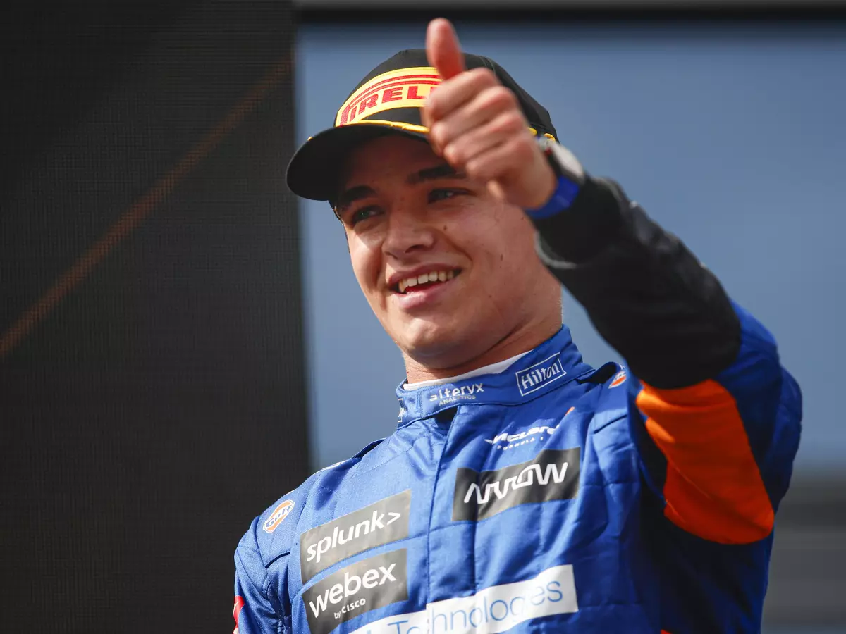 Foto zur News: Lando Norris: "Bin wirklich zufrieden mit meiner Leistung"