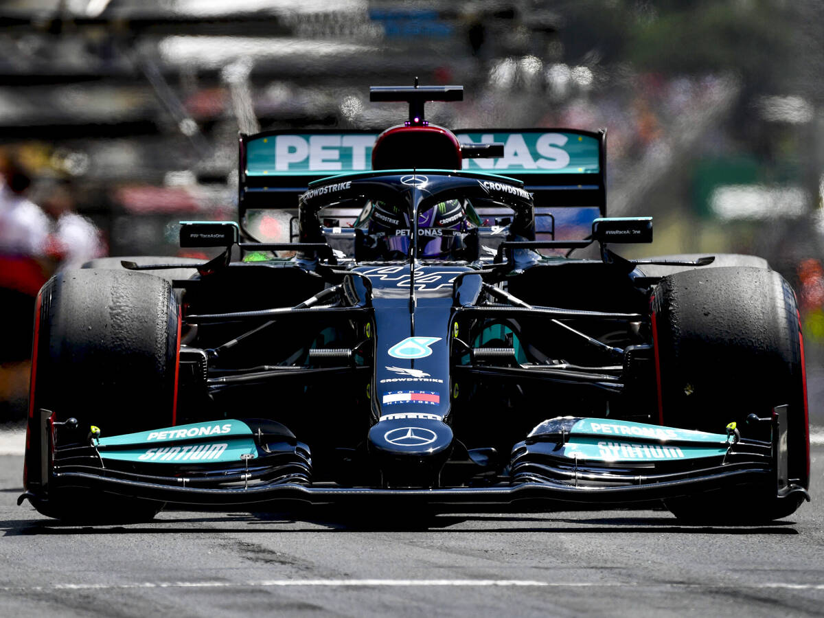 Foto zur News: F1-Qualifying Ungarn 2021: Buhrufe nach Pole von Hamilton!