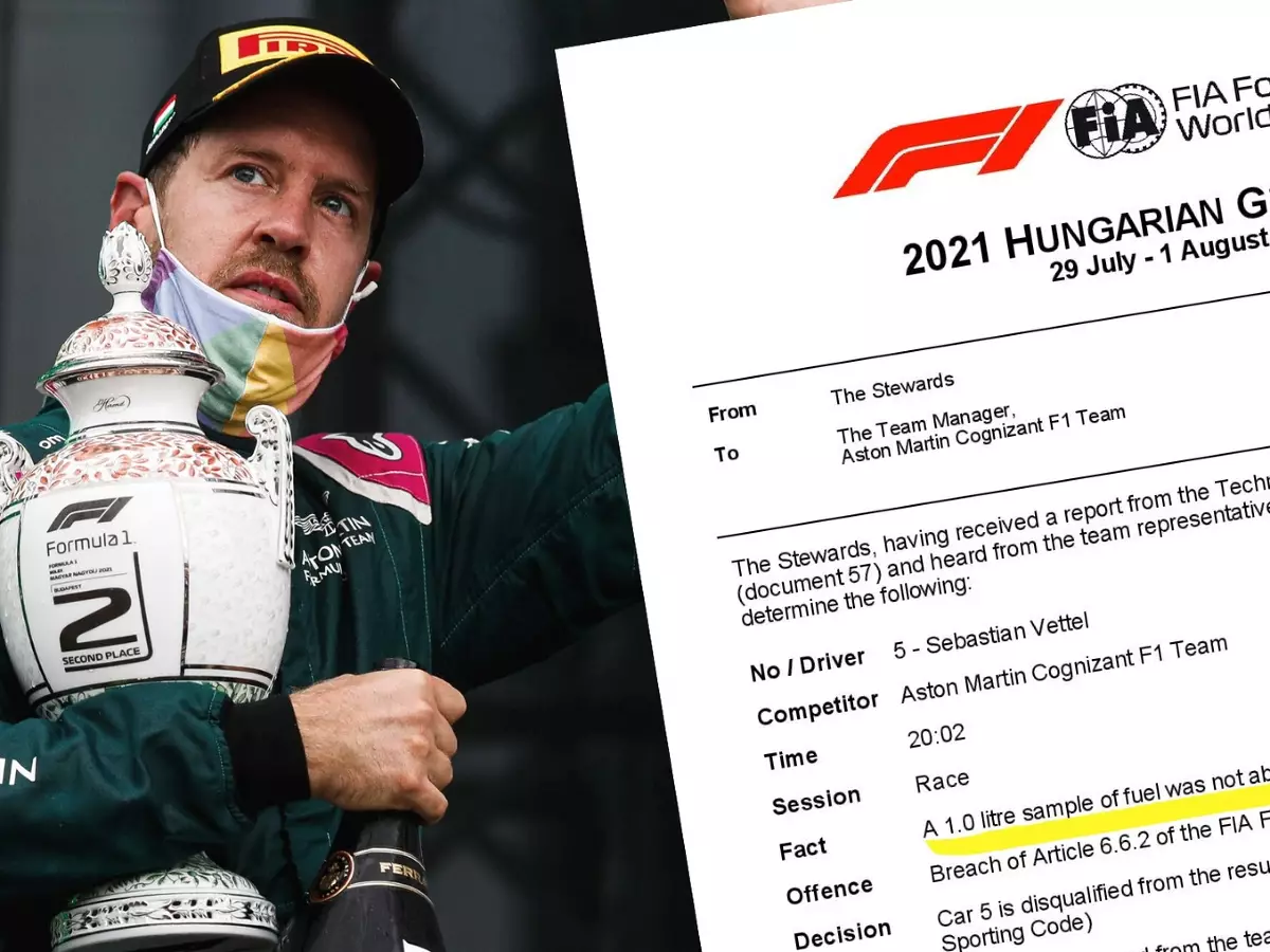 Sebastian Vettel Foto zur News: Vettel-Disqualifikation bleibt: Aston-Martin-Revision scheitert