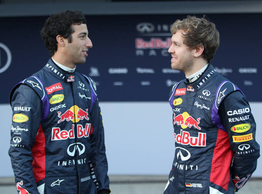 Foto zur News: Daniel Ricciardo: Sebastian Vettel war einfacher zu schlagen als Verstappen