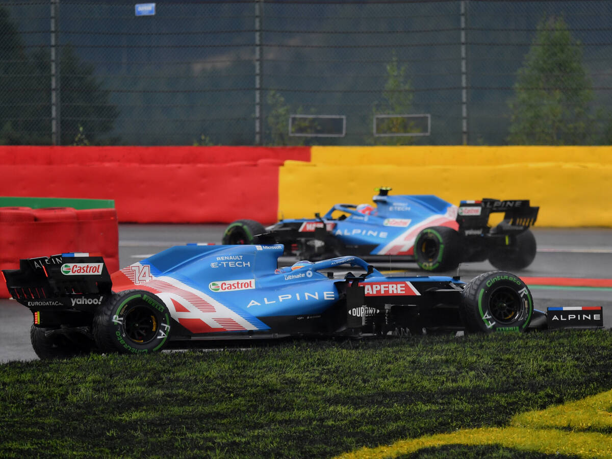 Foto zur News: Fernando Alonso: "Rennen" mit Stroll hat Qualifying ruiniert