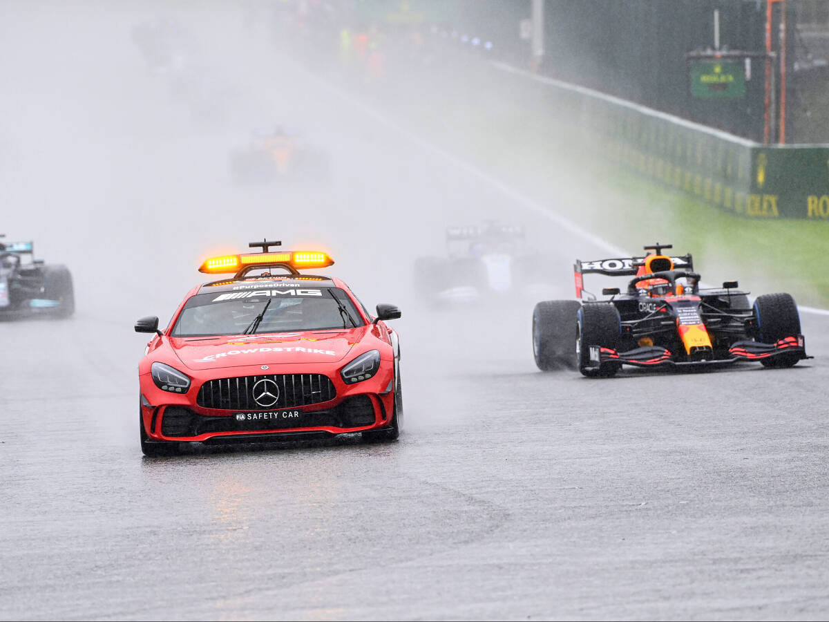 Foto zur News: F1 Spa 2021: Kurioser Abbruchsieg für Max Verstappen!