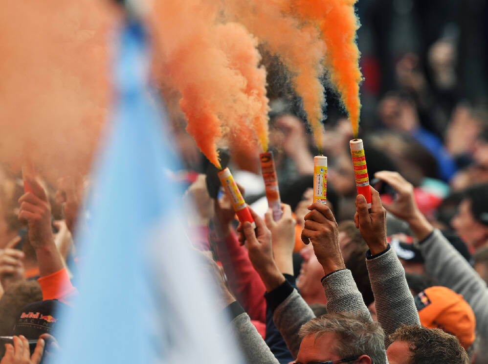 Foto zur News: Fahrer wegen Oranje-Rauchschwaden in Zandvoort besorgt