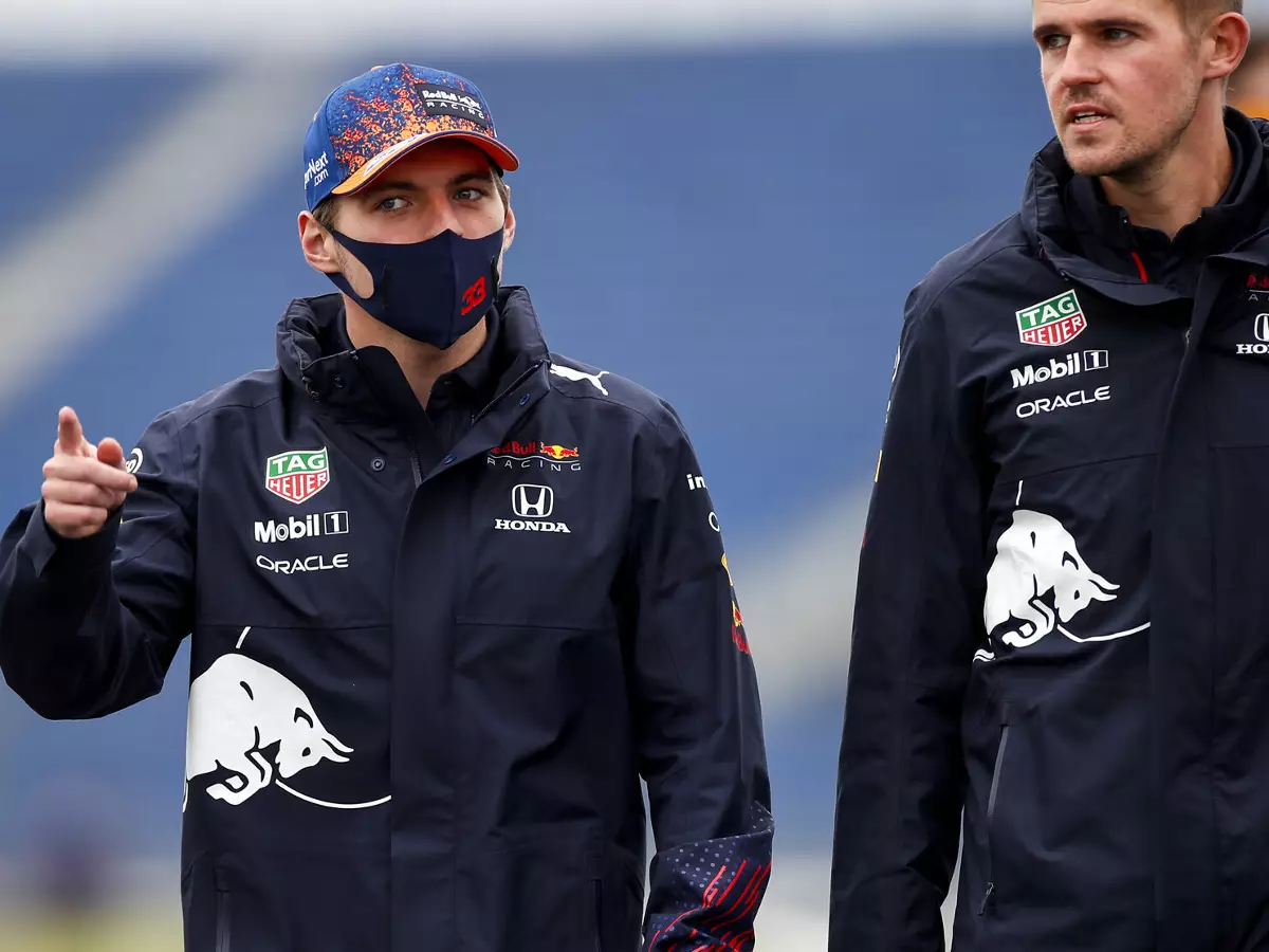 Foto zur News: Ungewöhnlich: Warum Max Verstappen beim Trackwalk dabei war