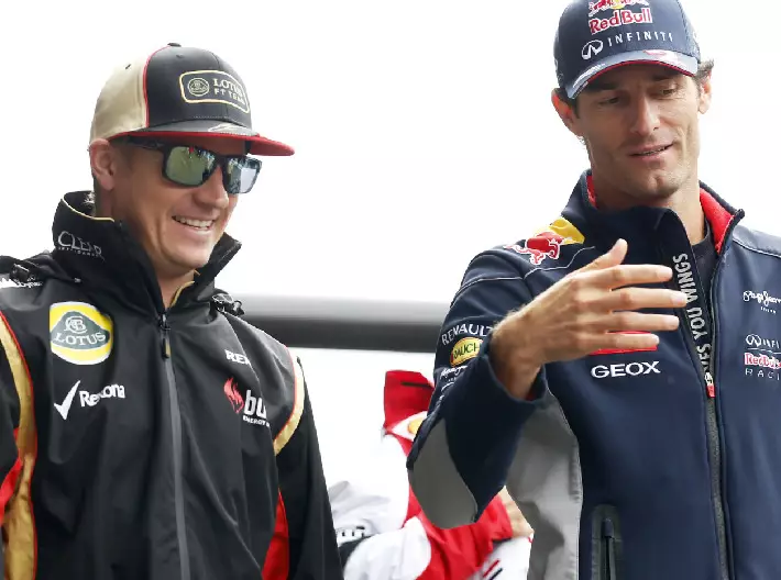 Kimi Räikkönen, Mark Webber Foto zur News: Teamchefs plaudern aus: Kimi Räikkönen hatte Angebote von Red Bull #AND# Williams