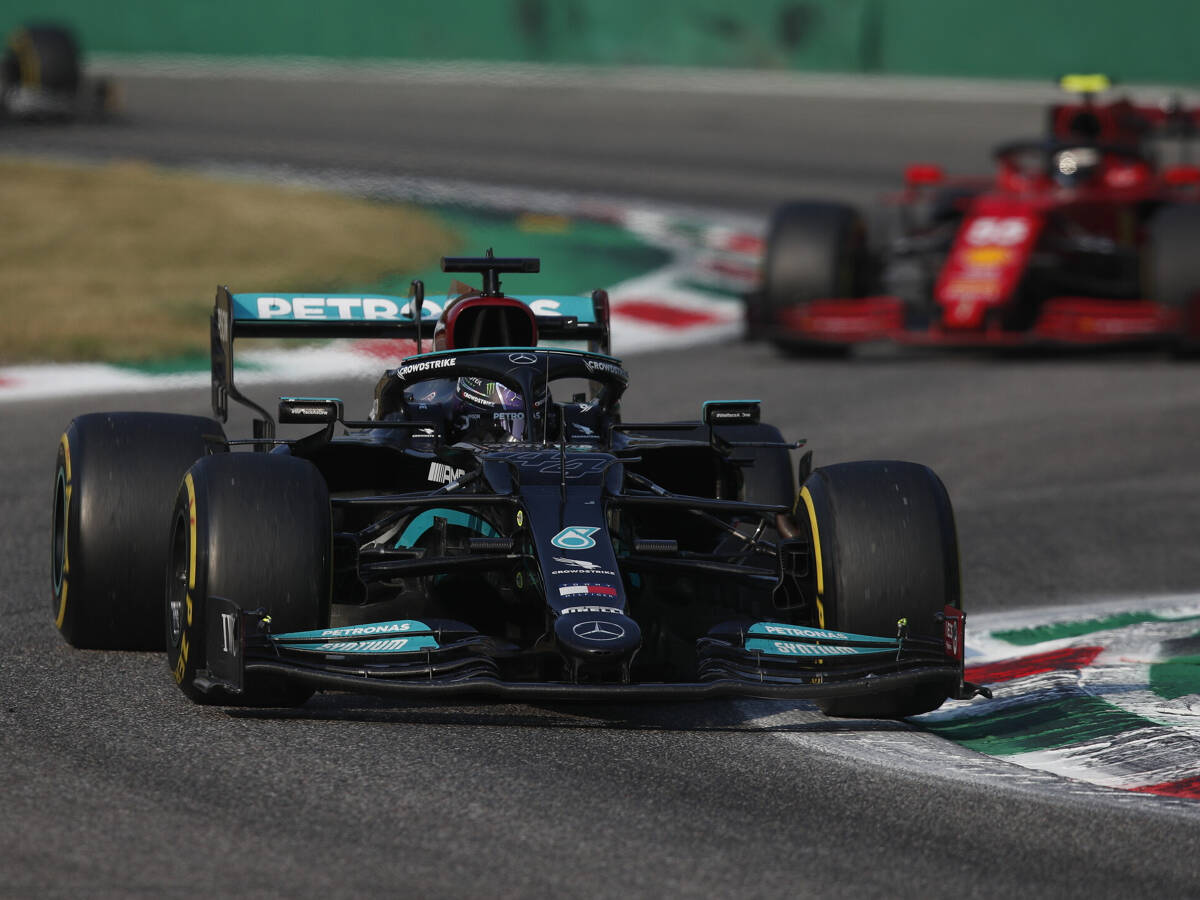 Foto zur News: Nur Fünfter im Sprint: Das lief bei Lewis Hamilton am Samstag in Monza schief
