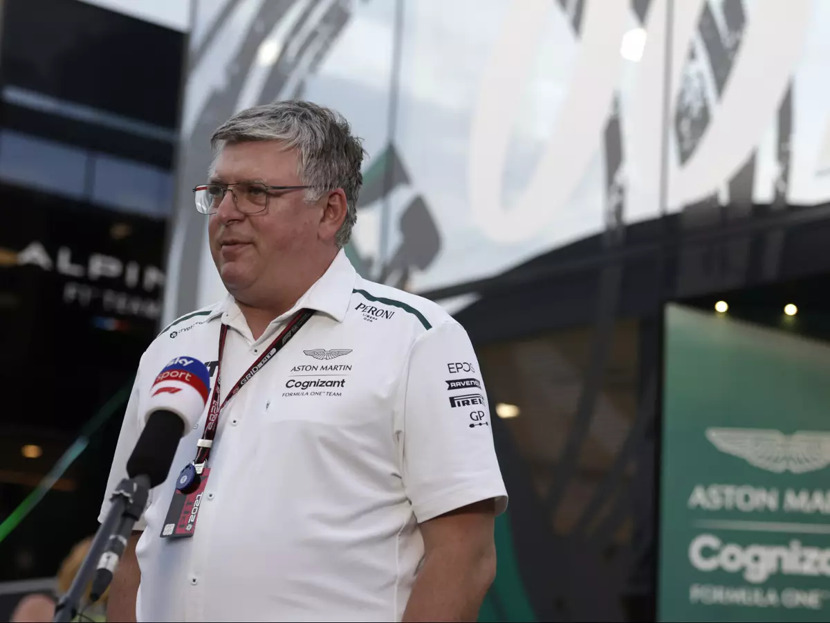 Otmar Szafnauer, Teamchef von Aston Martin, im Interview mit Sky Foto zur News: Aston Martin legt sich auf Vettel fest: "Wir haben keinen Plan B"