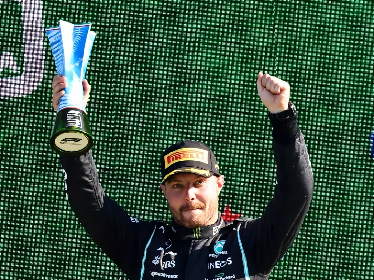 Foto zur News: Von P19: Bottas hatte Podium schon vor dem Start angekündigt