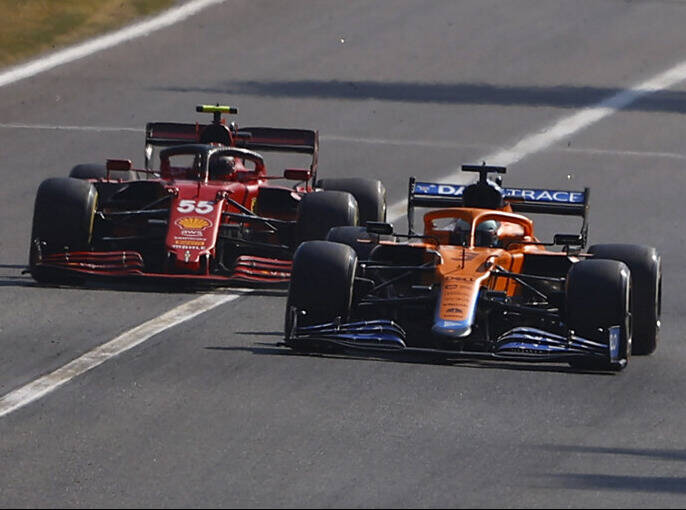 Foto zur News: Sainz: "Aus historischer Sicht schön, dass McLaren wieder gewinnt"