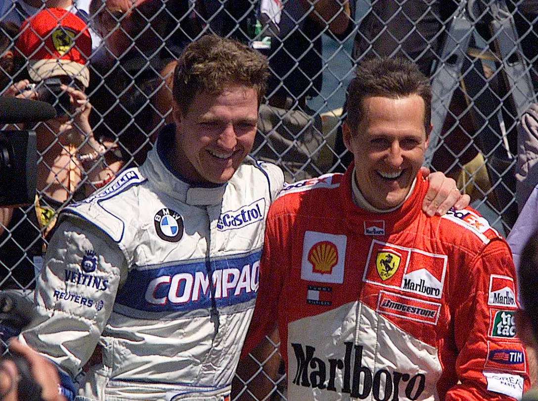Ralf Schumacher, Michael Schumacher Foto zur News: Ralf Schumacher: "Wir konnten uns damals nirgends hinwagen"