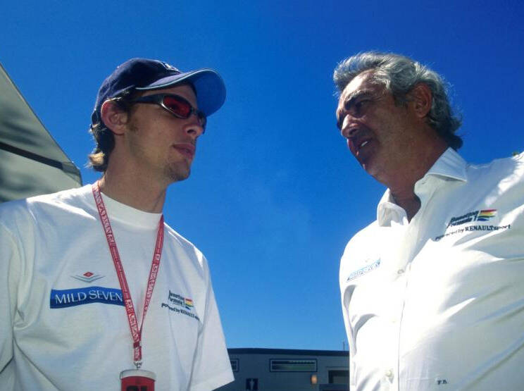 Foto zur News: Jenson Button: "Hatte Probleme" mit Flavio Briatore bei Benetton