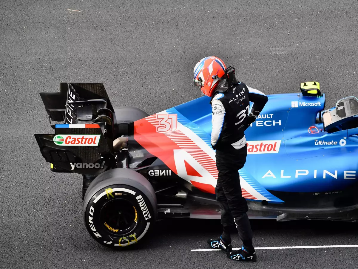 Foto zur News: Esteban Ocon moniert mangelnde Konstanz auf seiner Seite der Alpine-Box