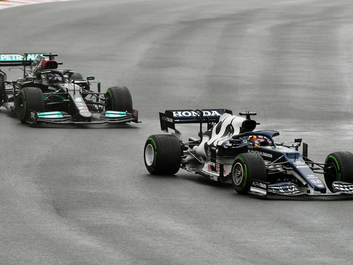 Foto zur News: Yuki Tsunoda: Duell mit Lewis Hamilton? "Mir doch egal!"