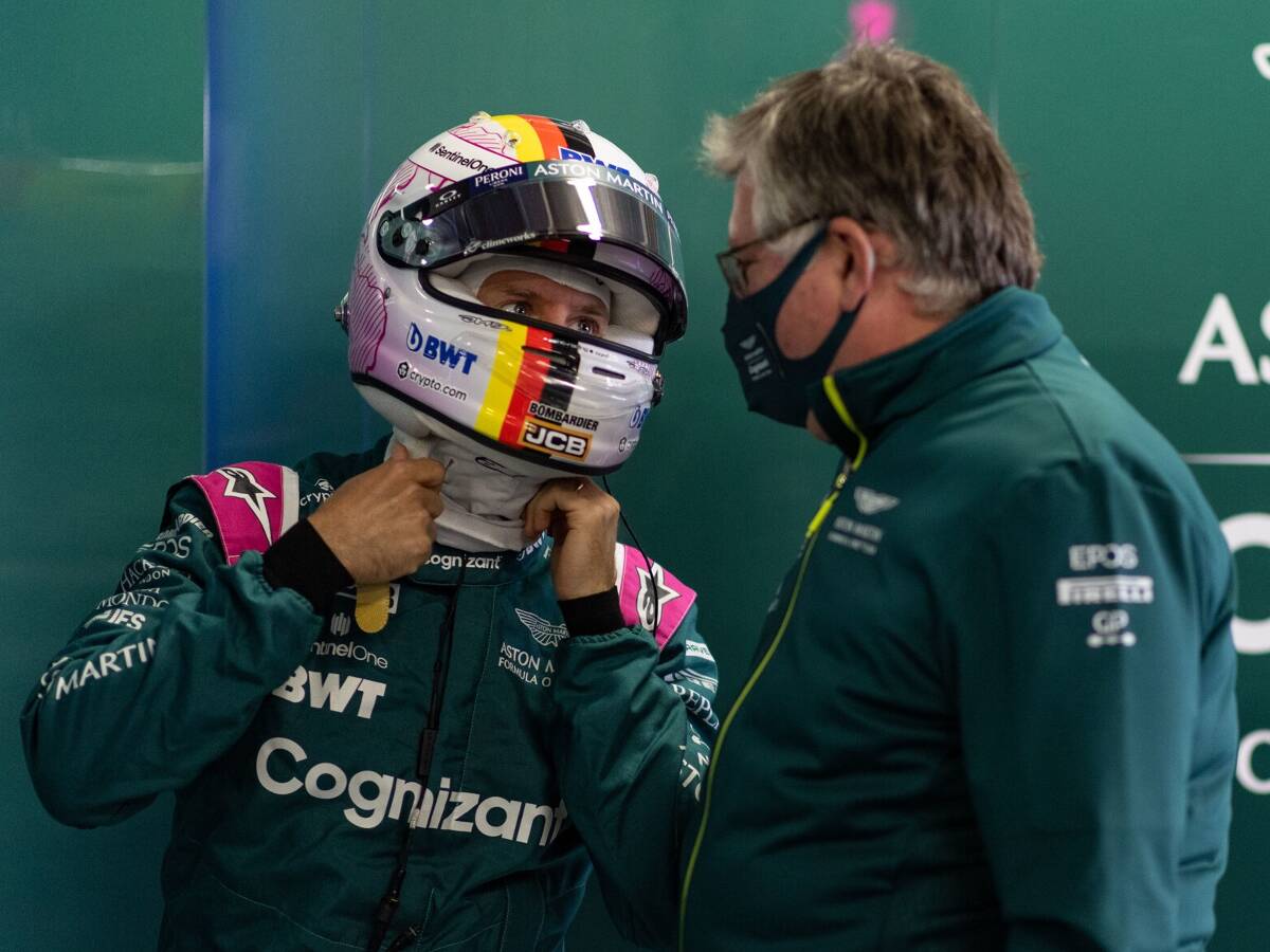 Foto zur News: "Er wollte es riskieren": Aston-Martin-Teamchef erklärt Reifenpoker