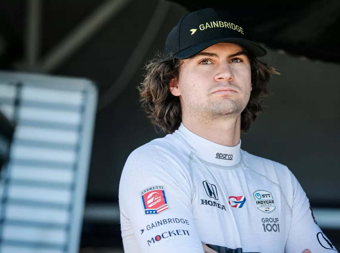 Foto zur News: US-Talent Colton Herta: Möglicher F1-Wechsel durch Superlizenz ausgebremst