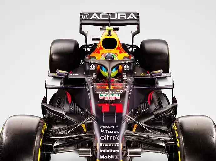 Red Bull mit Acura-Branding Foto zur News: Red Bull und AlphaTauri enthüllen Acura-Branding für den US-Grand-Prix