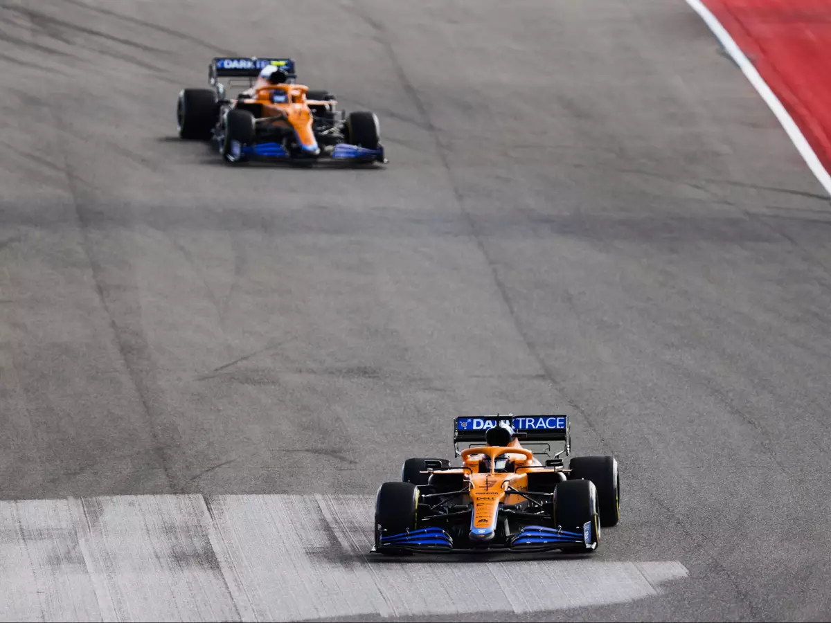 Foto zur News: Lando Norris: "Daniel ist halt ein guter Fahrer"