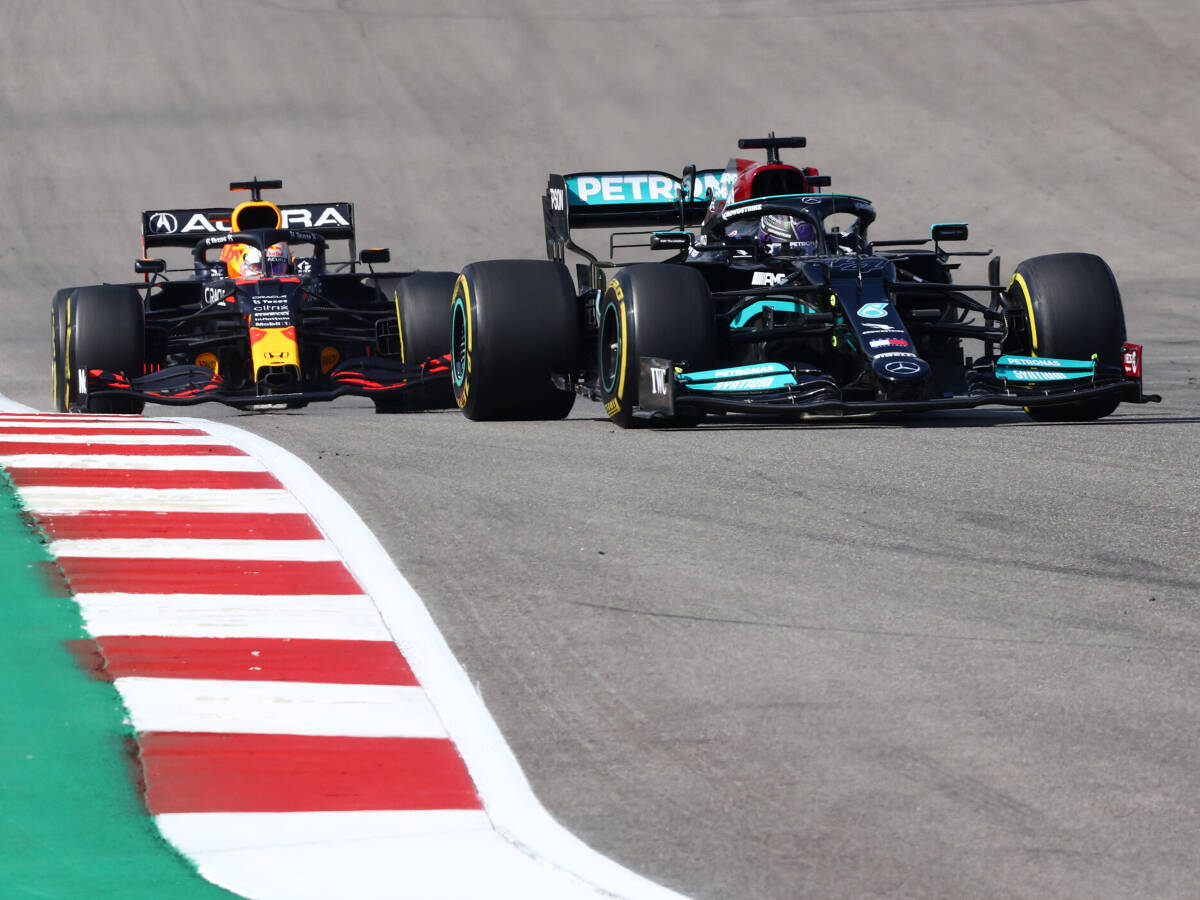 Foto zur News: Mercedes vs. Red Bull: Wie Hamilton das Rennen in Austin verloren hat