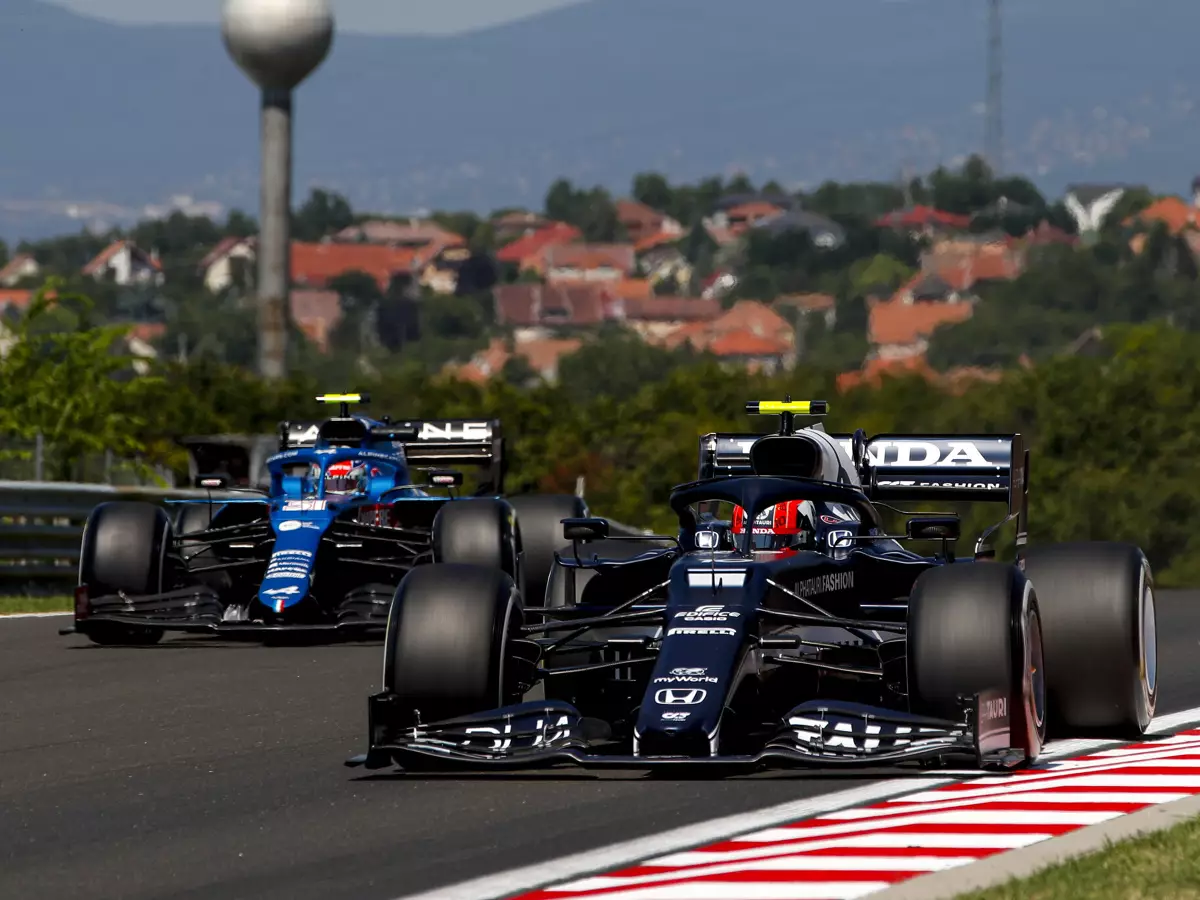 Foto zur News: Esteban Ocon: Wissen, dass wir langsamer als AlphaTauri sind