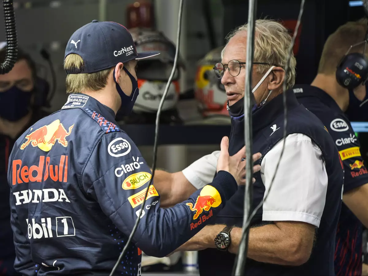 Max Verstappen, Helmut Marko Foto zur News: "Motoren stabil": Warum Red Bull keinen Motorwechsel mehr plant