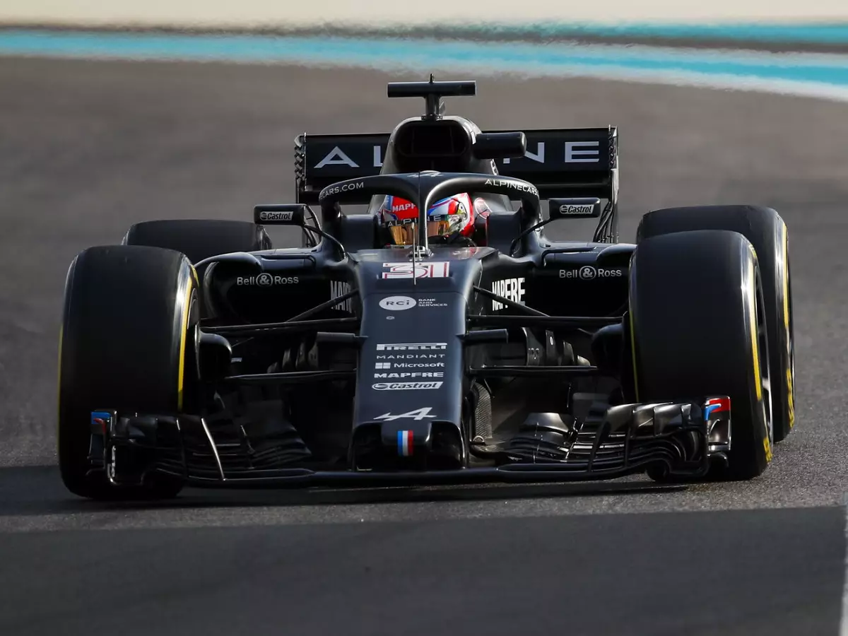 Die 18-Zoll-Räder (hier am Alpine von Esteban Ocon) sollten Fernando Alonso entgegenkommen Foto zur News: Fernando Alonso: 18-Zoll-Räder könnten ein Vorteil für mich sein