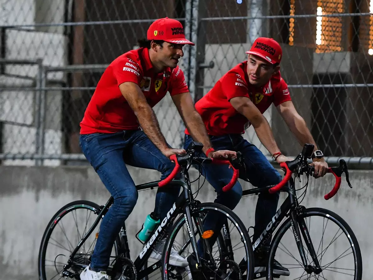 Carlos Sainz, Charles Leclerc Foto zur News: Charles Leclerc: Wo ich von Sainz noch was lernen kann