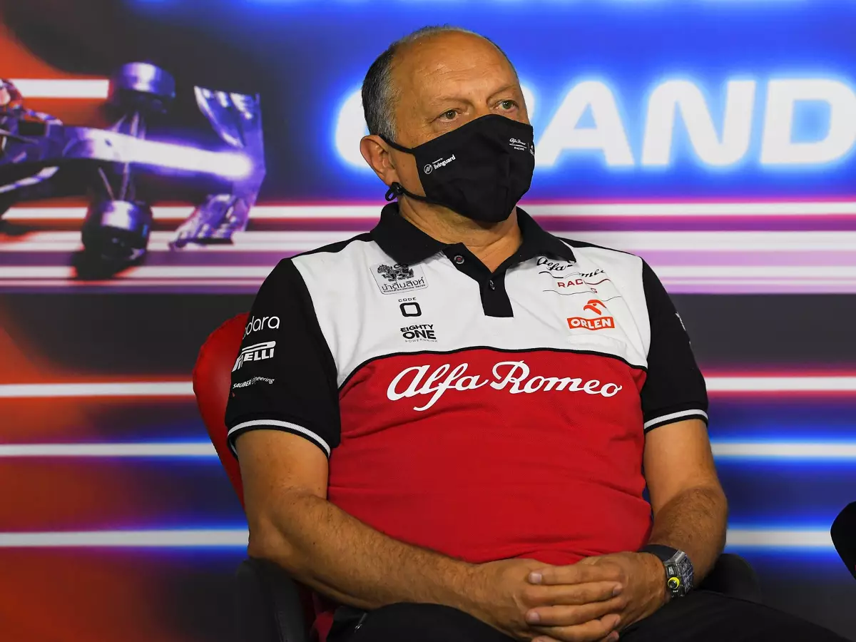 Frederic Vasseur Foto zur News: Alfa Romeo: Andretti-Gespräche hatten keinen Einfluss auf Pläne für 2022