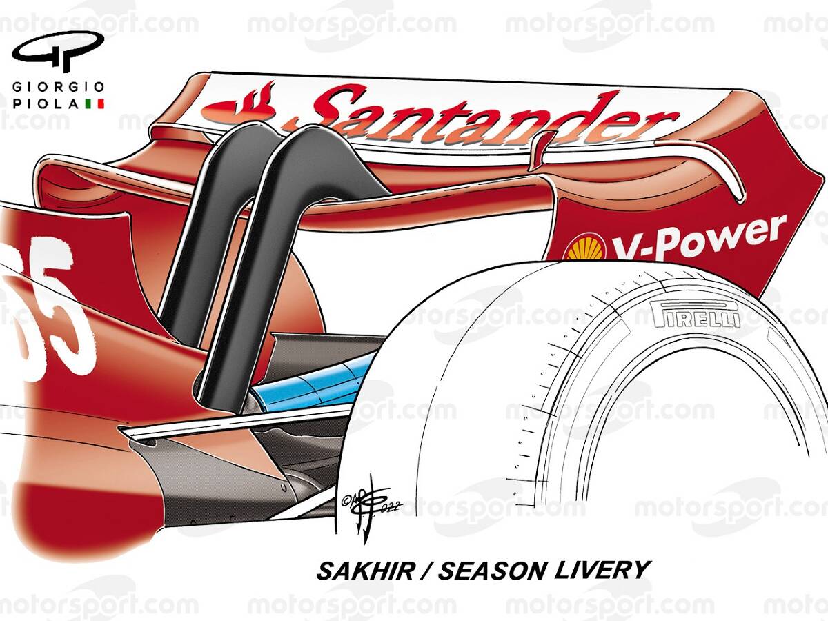 Foto zur News: Ferrari-Farbschema: Setzt die Scuderia 2022 auf ein dunkleres Rot?