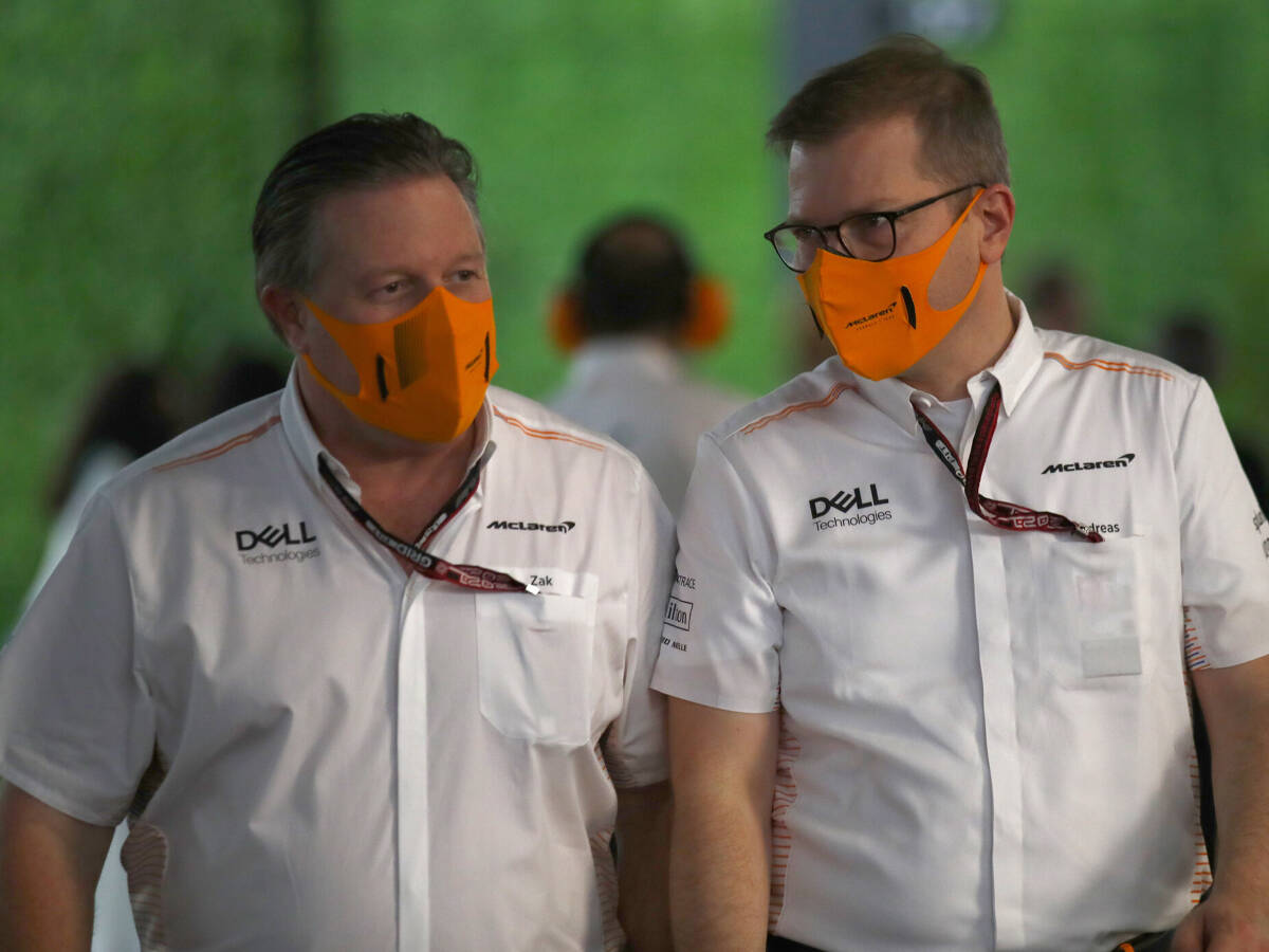 Foto zur News: Mögliche Formel-1-Partnerschaft: McLaren spielt den Ball zu Audi