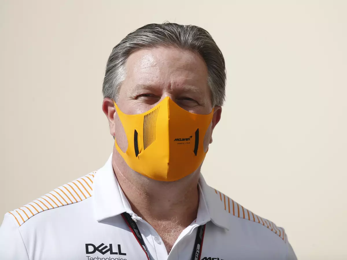 Zak Brown Foto zur News: McLaren: Werden Topteams 2022 noch nicht herausfordern können